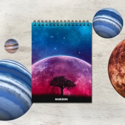 Špirálový blok A6 – ASTRO strom