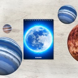 Špirálový blok A7 – ASTRO mesiac