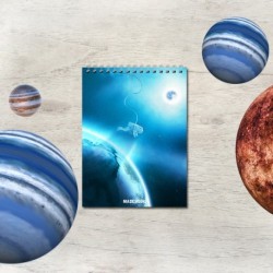 Špirálový blok A7 – ASTRO astronaut