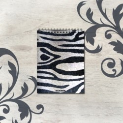 Špirálový blok A7 – ZEBRA